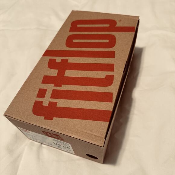 FitFlop Allegro Women's 5 Silver Comfort Ballerina Slip On Ballet Flats Shoes - Picture 8 of 8